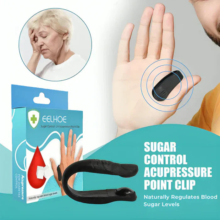 Sugar Control Acupressure Point Clip | Buy 1 Get 1 Free